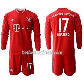 FC Bayern München Jerome Boateng 17 Voetbaltenues Kind Thuis 2020/21 - LS (+ Korte broeken)